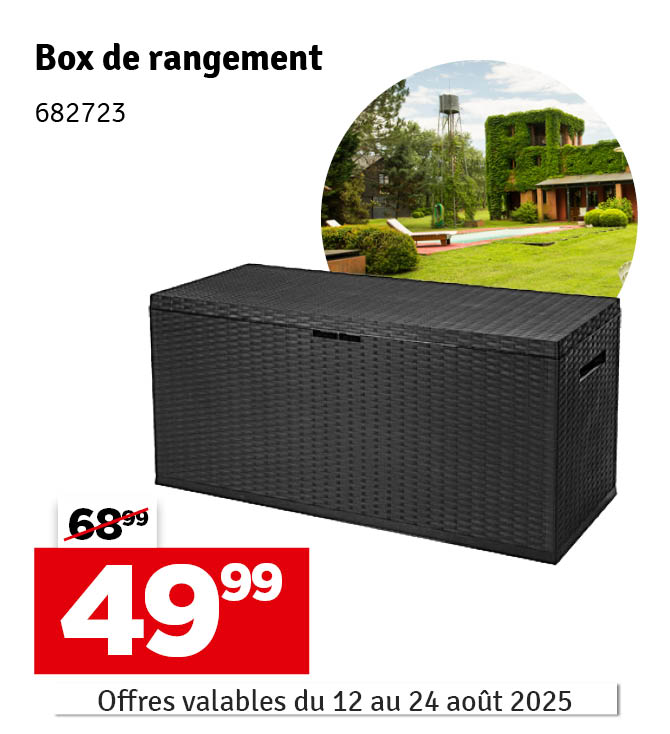 Coffre de jardin Hippo 350 L